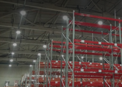 энергоэффективное освещение складского комплекса FM LOGISTIC - фото - 1
